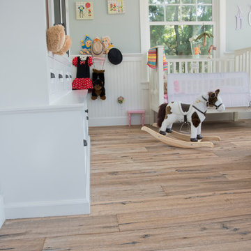 Marseille Antique Oak Flooring, Child's Room, Sherman Oaks