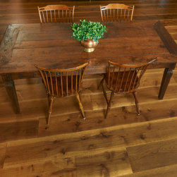 North Virginia Timber Frame Home - Hardwood Flooring
