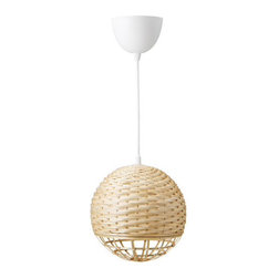 INDUSTRIELL Suspension, bambou globe - Pendant Lighting