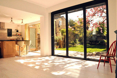 Inspiration for a contemporary home design remodel in London