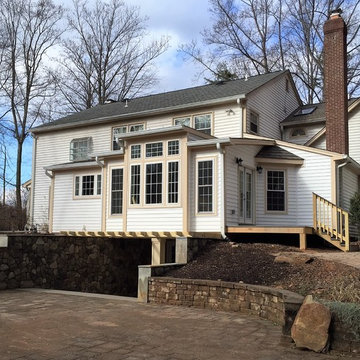 Rear Addition in Great Falls, VA