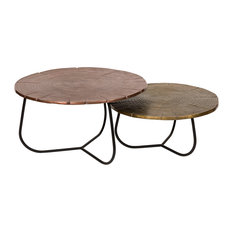 Cross Section Tables, Set of 2