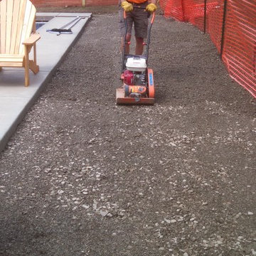 Sherman NY hardscape & pergola