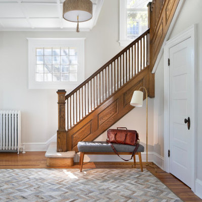 Inspiration for a transitional home design remodel in DC Metro