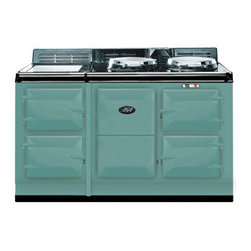 AGA Traditional Electric 4 Oven Cooker, Pistachio | A4O-E-PIS - Gas Ranges And Electric Ranges