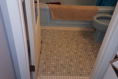 Example of a small 3/4 bathroom design in Other