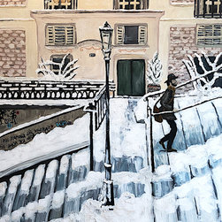 Montmartre Snow - Fine Art Prints