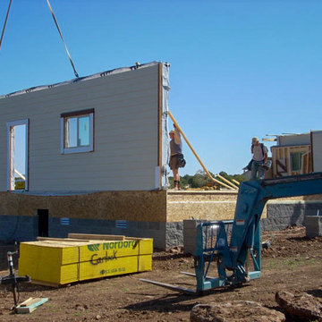 Whisper Creek Homes Packages Being Assembled