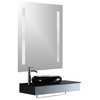 IB MIRROR Dimmable Lighted Bathroom Mirror Verano, 32" X 48"