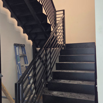 Custom Comercial Staircase