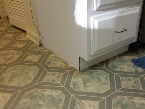 Problem With Mismatched Kitchen Floor Trim