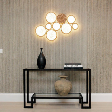 Contemporary Show Home, Ascot, Formal Living Room Wall Light