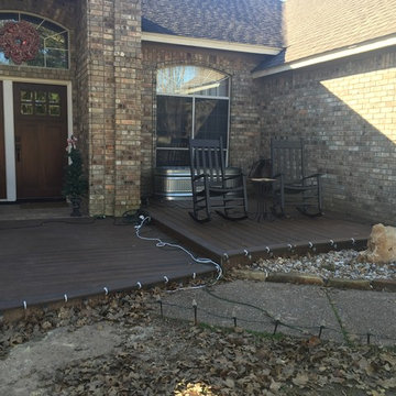 Front yard deck