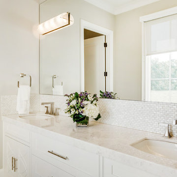 Hanoi Pure White Marble Bathroom