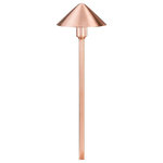 Kichler - Kichler LED Fundamentals 2700K Path Light, Copper - 2700K Warm-White LED Fundamentals - Basic, uncomplicated design for versatility. Use along walkways or points of interest. Heavy gauge copper makes this proven look fit in any setting.