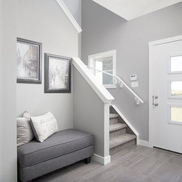 Allee Duplex Showhome in Cornerstone in Northeast, Calgary