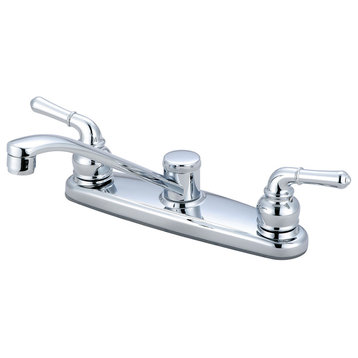 Olympia Faucets K-5160 Elite 1.5 GPM Widespread Kitchen Faucet - Polished