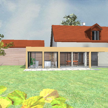 Rénovation et extension d'une maison individuelle
