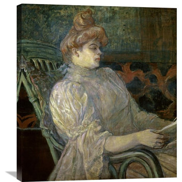 "Woman Reading (Femme Lisant)" Artwork, 26"x30"