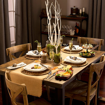 Rustic Thanksgiving Table