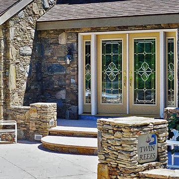 pool skirts, stamped concrete driveways & special stone projects
