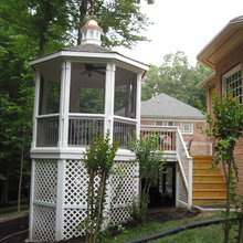 Screen in patio
