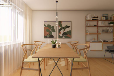 Example of a minimalist home design design in Gothenburg