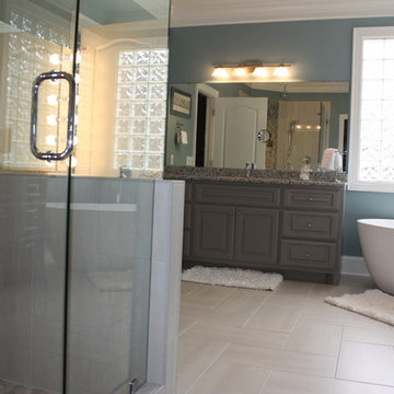 Master bath Makeover to a Spa-like retreat