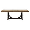ACME Nathaniel Dining Table in Maple