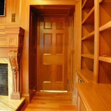 A Proper Boston Study For A Distinguished Boston Home