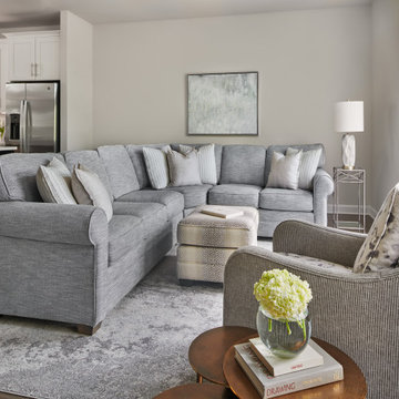 The perfect Great Room design for a stylish townhome