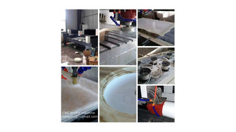CNC stone profile making machine