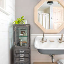 Basement bathroom