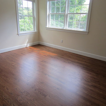 Westhampton - Red Oak stained Early American and Bona Traffic HD poly