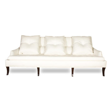 Custom Lynne Scalo High Back Sofa