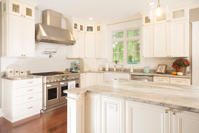 Example of a classic kitchen design in Chicago