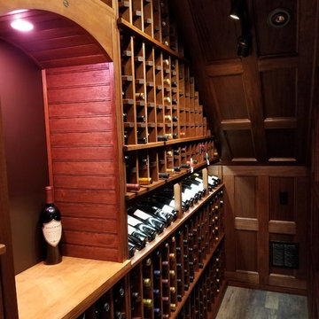 Under Stairs Wine Closet