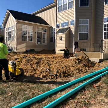 Full Project -Total Back Yard Renovation - Before & After Timeline