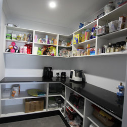 Custom Home Project- Rural View, Mackay - Display And Wall Shelves 