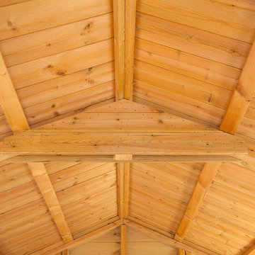 Apex Shed Tongue and Groove Roof with Truss
