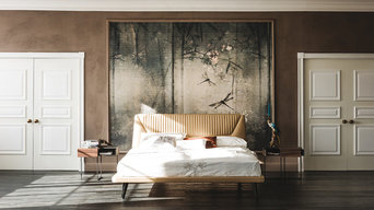 Amadeus Leather Bed by Cattelan Italia