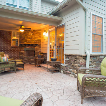 Zionsville, IN Covered Porch Addition