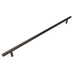 Cosmas - Cosmas 404-320ORB Oil Rubbed Bronze Slim Line Euro Style Cabinet Pull - High Quality Solid Steel Contruction