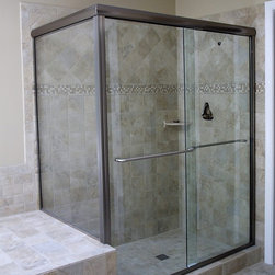Semi-Frameless Showers - Shower Stalls And Kits