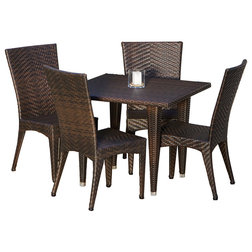 Tropical Outdoor Dining Sets by GDFStudio