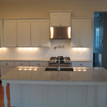 Kitchen: Bianco Romano granite