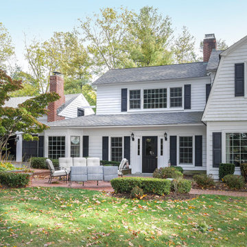Home Exteriors Showcasing Newly Installed Windows