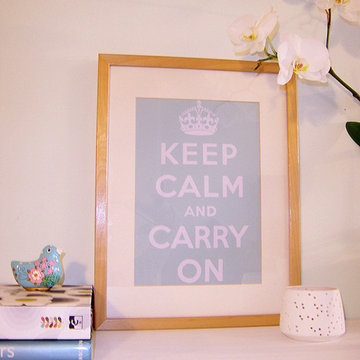 Decorate with Art and Books