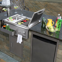 Pre-Packaged Olde English Bar Module Kit - Outdoor Bar Furniture