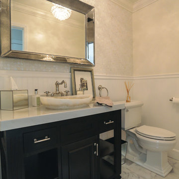 Transitional Powder Room